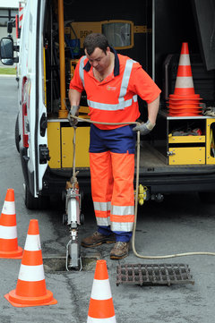 Contrôle caméra des canalisations