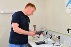 Laboratoire d’analyses de la SEMERAP à Joze (63)